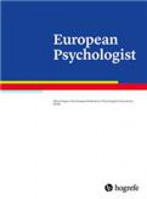 European Psychologist雜志