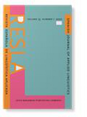 Revista Espanola De Linguistica Aplicada雜志