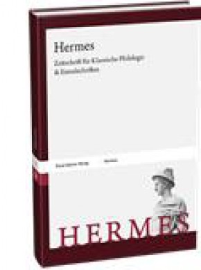 Hermes-zeitschrift Fur Klassische Philologie雜志