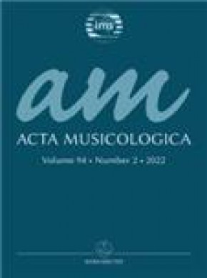 Acta Musicologica雜志