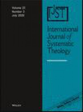 International Journal Of Systematic Theology雜志
