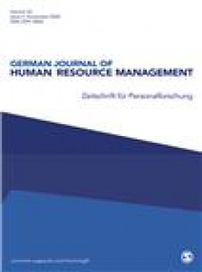 German Journal Of Human Resource Management-zeitschrift Fur Personalforschung雜志