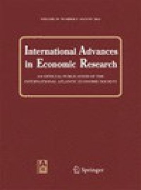 International Advances In Economic Research雜志