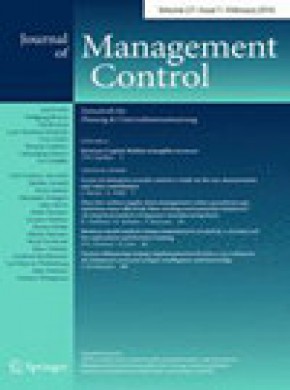 Journal Of Management Control雜志