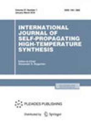 International Journal Of Self-propagating High-temperature Synthesis雜志