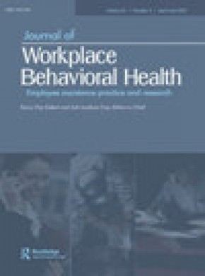 Journal Of Workplace Behavioral Health雜志