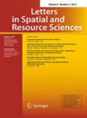 Letters In Spatial And Resource Sciences雜志
