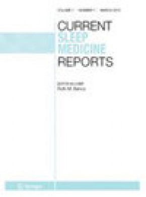 Current Sleep Medicine Reports雜志