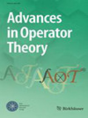 Advances In Operator Theory雜志