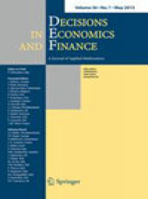 Decisions In Economics And Finance雜志