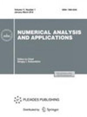 Numerical Analysis And Applications雜志