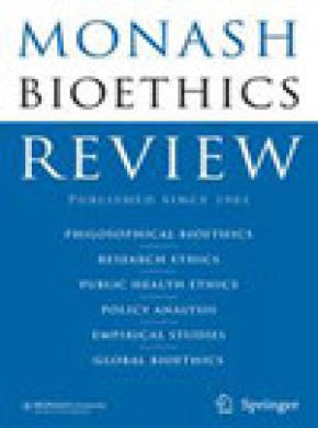 Monash Bioethics Review雜志