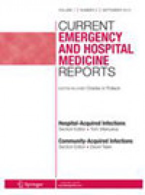 Current Emergency And Hospital Medicine Reports雜志