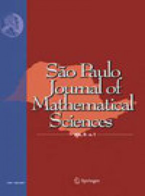 Sao Paulo Journal Of Mathematical Sciences雜志