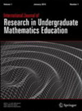 International Journal Of Research In Undergraduate Mathematics Education雜志
