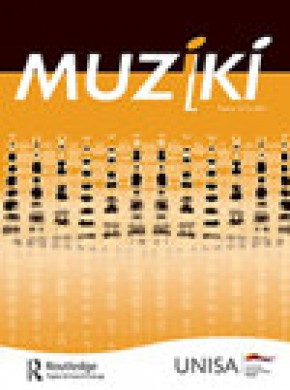 Muziki-journal Of Music Research In Africa雜志