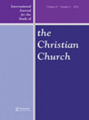 International Journal For The Study Of The Christian Church雜志