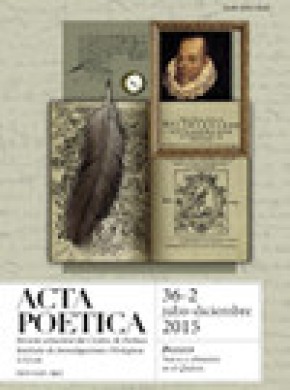 Acta Poetica雜志