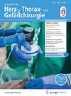 Zeitschrift Fur Herz Thorax Und Gefasschirurgie雜志