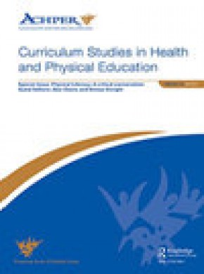 Curriculum Studies In Health And Physical Education雜志