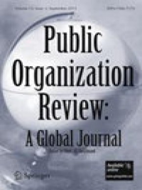 Public Organization Review雜志