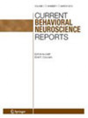 Current Behavioral Neuroscience Reports雜志