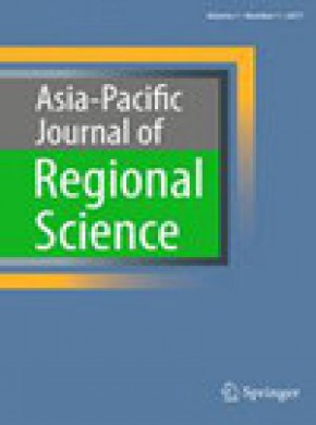 Asia-pacific Journal Of Regional Science雜志