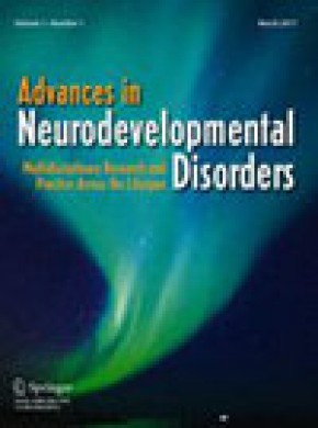 Advances In Neurodevelopmental Disorders雜志