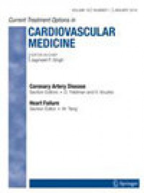 Current Treatment Options In Cardiovascular Medicine雜志