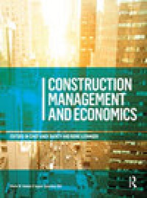 Construction Management And Economics雜志