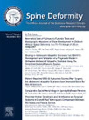 Spine Deformity雜志
