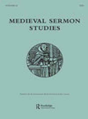 Medieval Sermon Studies雜志