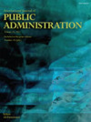 International Journal Of Public Administration雜志