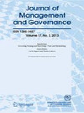 Journal Of Management And Governance雜志