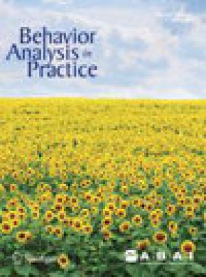 Behavior Analysis In Practice雜志