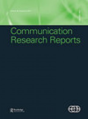 Communication Research Reports雜志