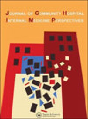 Journal Of Community Hospital Internal Medicine Perspectives雜志