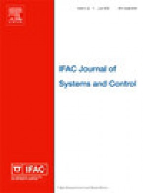 Ifac Journal Of Systems And Control雜志