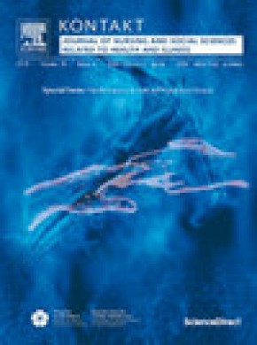 Kontakt-journal Of Nursing And Social Sciences Related To Health And Illness雜志