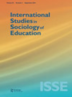 International Studies In Sociology Of Education雜志