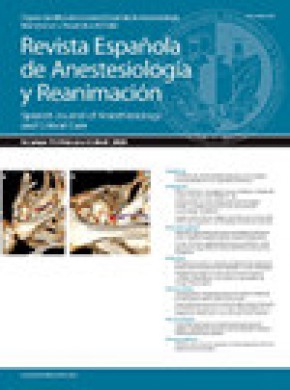 Revista Espanola De Anestesiologia Y Reanimacion雜志