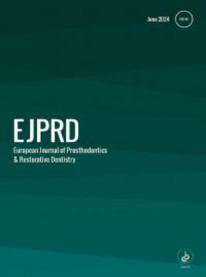 European Journal Of Prosthodontics And Restorative Dentistry雜志