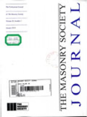 Masonry Society Journal雜志
