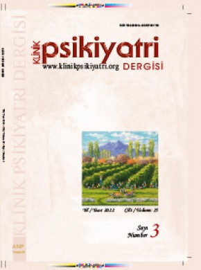 Klinik Psikiyatri Dergisi-turkish Journal Of Clinical Psychiatry雜志