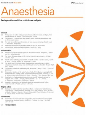 Anaesthesia Reports雜志