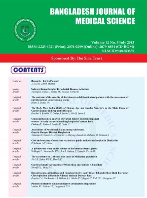Bangladesh Journal Of Medical Science雜志