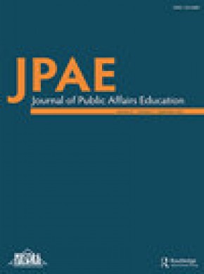 Journal Of Public Affairs Education雜志