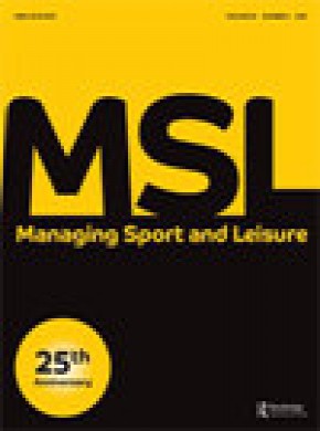 Managing Sport And Leisure雜志