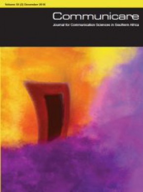 Communicare-journal For Communication Sciences In Southern Africa雜志