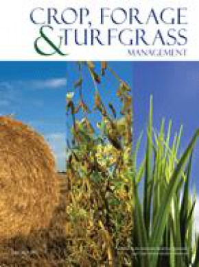 Crop Forage & Turfgrass Management雜志